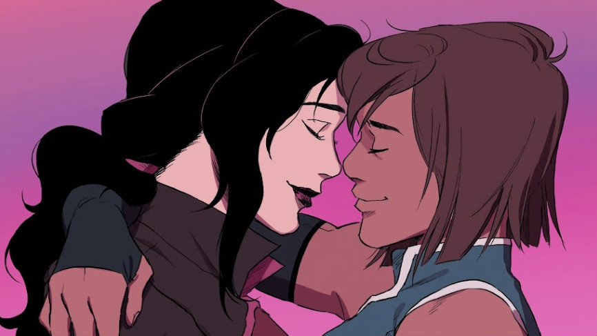 mistysutton:korra &amp; asami, turf wars issue #3