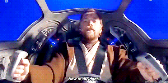 hardyness: Star Wars + Obi-Wan “Flying” Kenobi 