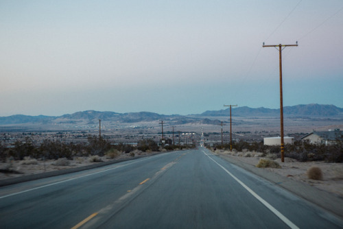 Leaving Joshua Tree. // January, 2017by Tyler Phenes