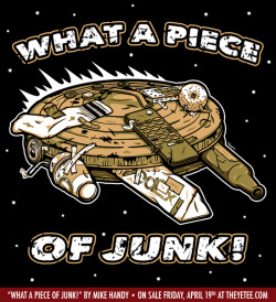 gamefreaksnz:   “What a Piece of Junk!” by Mike Handy On sale today (April 19th) for ป at THE YETEE. 24 Hours Only! 