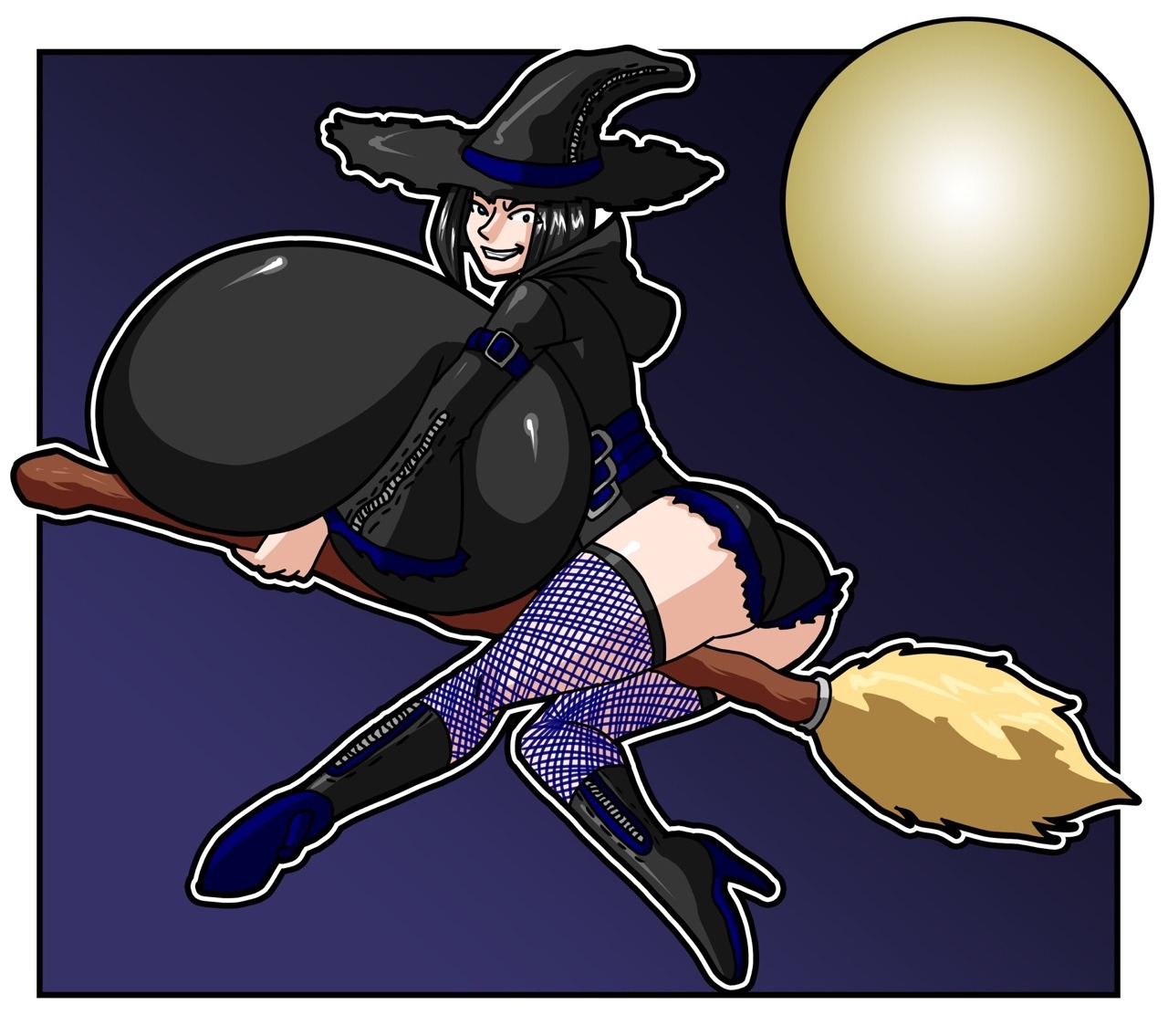 master-erasis:  HAPPY HALLOWEEN!!! Nini the evil witch wants all your candy, the