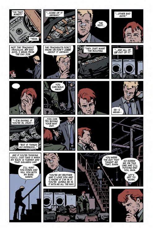 Preview for Hawkeye #021 by Matt Fraction and David AjaThe Finale, Part 1: • David. Clint. Barney. T