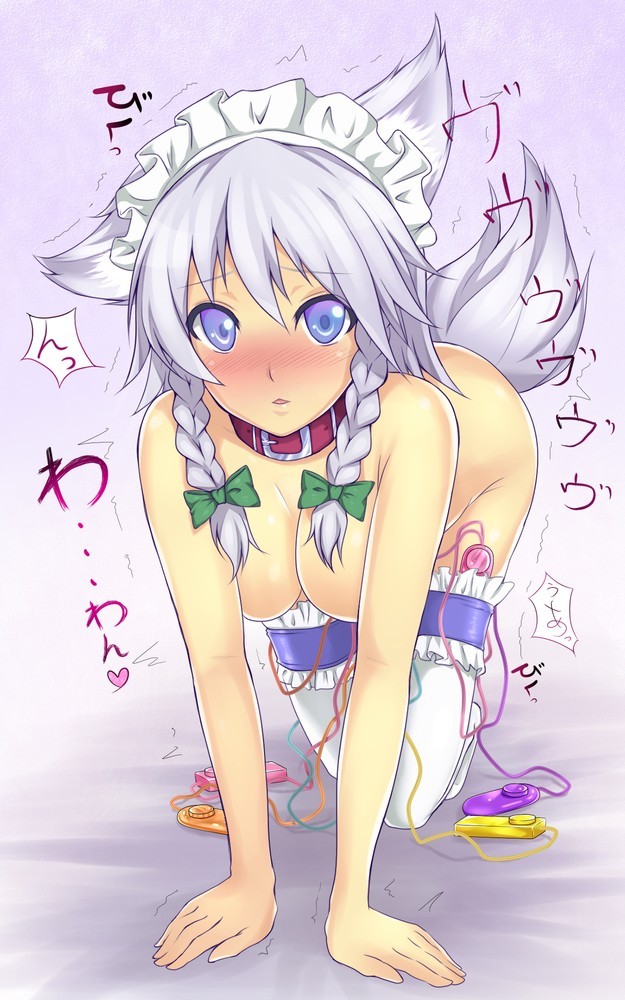 good-dog-girls:Much love for Inu Sakuya, the loyal and faithful kemonomimi mode version