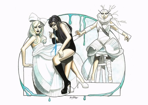   Puke on Gaga – Monster Ball Illustration Series (5/6) 