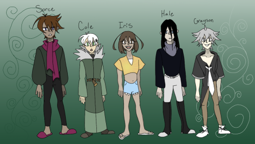 Man I Haven't Ever Drawn More Than 2 Characters In A Drawing And I Feel Happy That I Accomplished It.