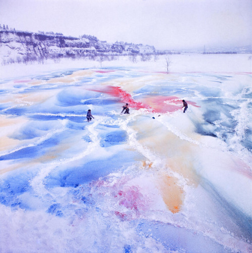 radstudies:Mitsutoshi Hanaga (Japanese, 1933-1999) - Event to Change the Image of Snow, 1970