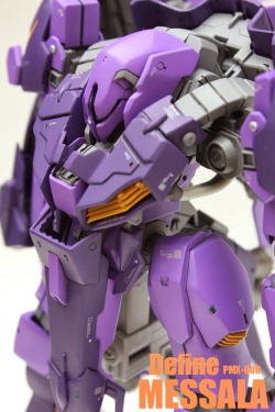 mechaddiction:  HGUC 1/144 Messala “Define Messala” - Custom Build - Gundam Kits Collection News… #mecha – https://www.pinterest.com/pin/289989663490729998/