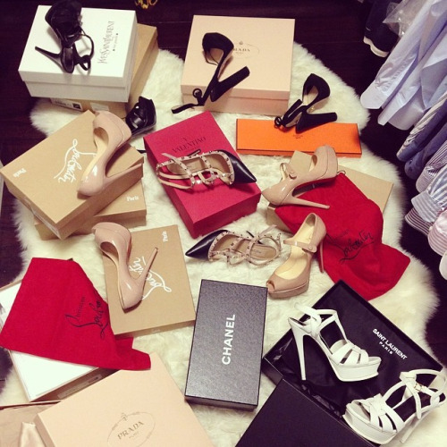 These are all the shoes my dad bought me today after I promised to fuck him at least