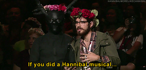 hannibalmorelikecannibal:Hannibal: the Musical at SDCC