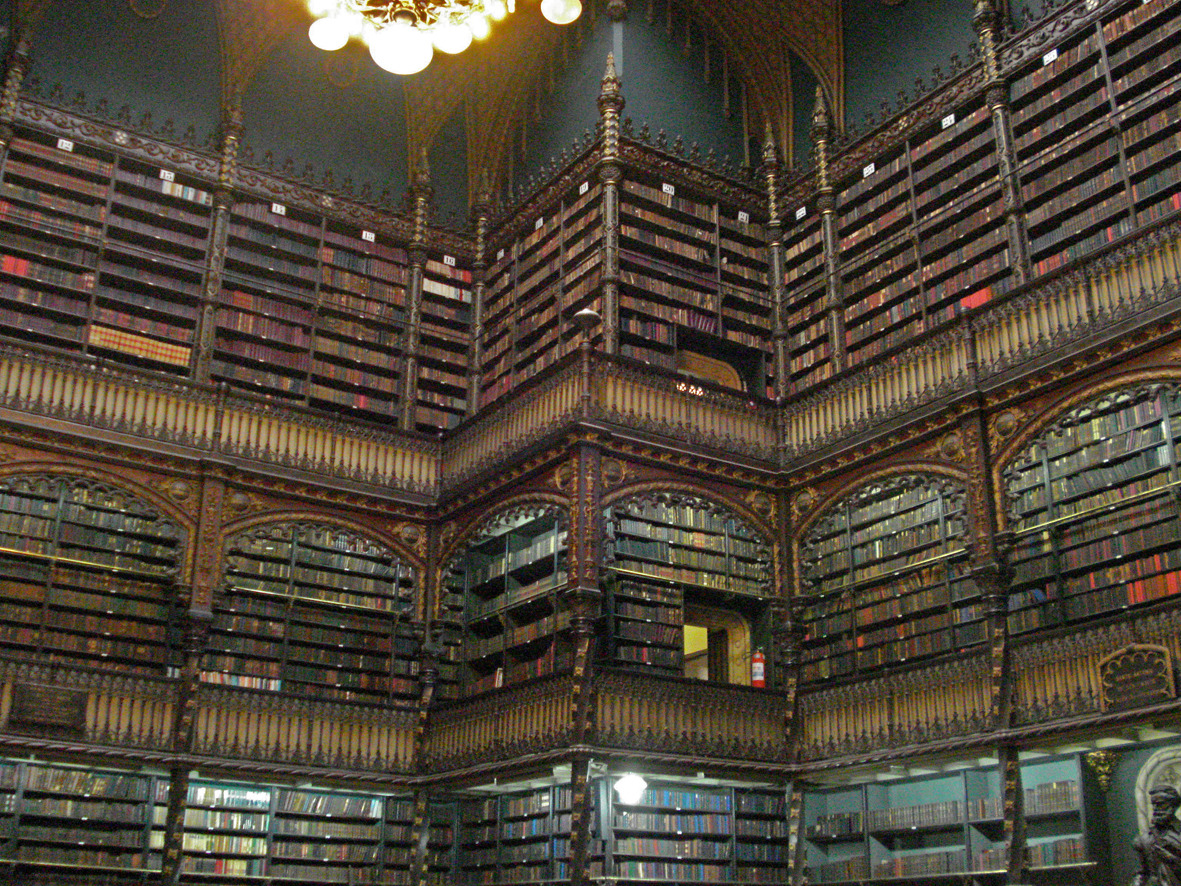 atlasobscura:  The Royal Portuguese Cabinet of Reading - Rio de Janeiro, Brazil Rising