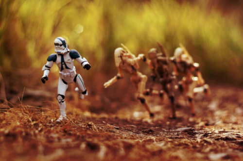 koikoikoi: Photographer Zahir Batin followed the miniatures photos trend for this Star Wars th