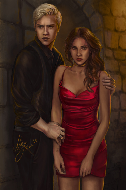 nikitajobson: The Scarlet Girl – The Auction by @lovesbitca8 A commissioned birthday gift from your 