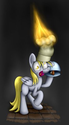 paperderp:  Star Chef Derpy by SubjectBubblegum