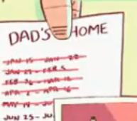 maddyfae:  based on the dad’s home schedule, adult photos