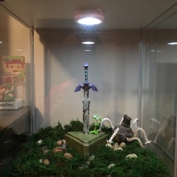 16bitsamus:My master sword display!