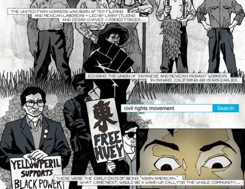 Comics about Asian Pacific American history? Aww yiss!This beautiful e-comic book is a collaboration