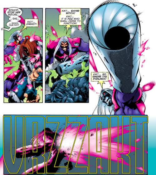Oh, they’re just the PhalanxUncanny X-Men #343, April 1997Writer: Scott Lobdell. Pencilers: Joe Madu