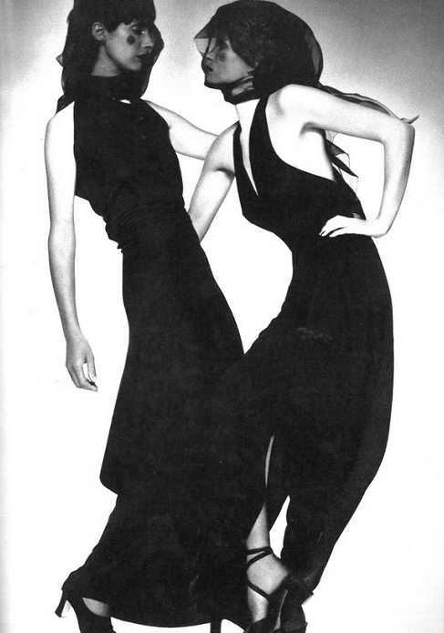 Willy Van Rooy and Donna Mitchell by Chris von Wangenheim, Vogue Italia, September 1970