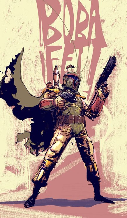 Boba Fett by Riley Rossmo / Website