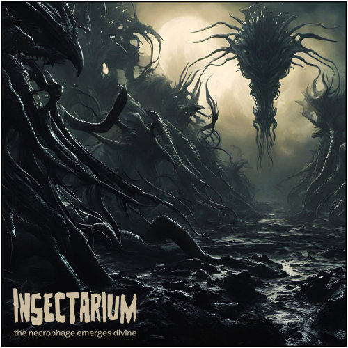 The Necrophage Emerges Divine by Insectarium album review by Doom and Dead