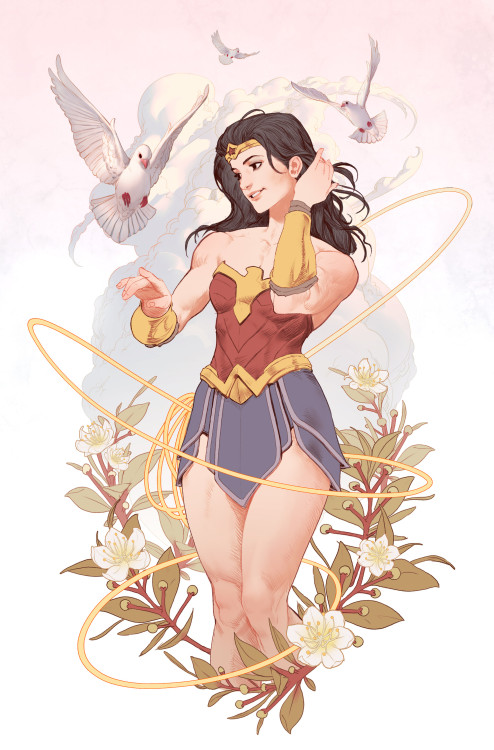 thecollectibles: Wonder Woman Variant Covers by Will Murai