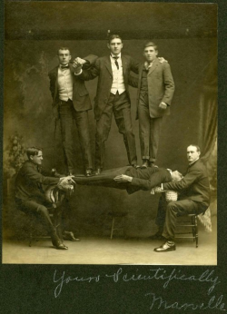 robynmas:froody:lapsedgoth:froody:froody:I love images of late Victorian/Edwardian period men taking goofy pictures with their bros……..boys night circa 1898Images with high levels of Bertie Wooster energies:vintage “me and the lads