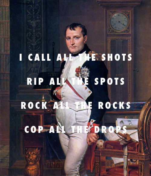 flyartproductions:Napoleon doesn’t know what they want from himNapoleon Bonaparte in his study at th