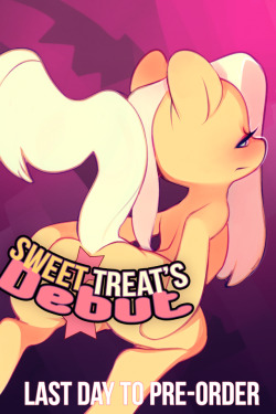 mylittledoxy: Last day for Sweet Treat’s debut pre-order. Thanks to all the supporters so far! I’ve decided to review the pages a bit and icnrease the quality thanks to all the support! Hope I cna make it look as good as you expect it to be! Pre Order