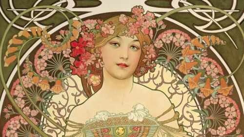 XXX alpheratz1:  Alphonse Mucha    I really want photo