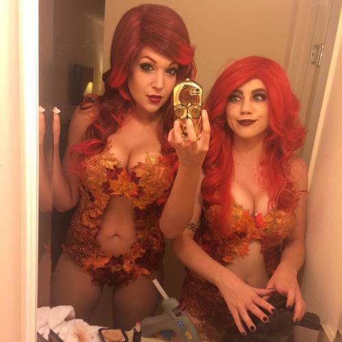 nicolejeancosplay:My babe @brie_bri and I are headed to Club Cosplay at Downtown Disney’s House of B