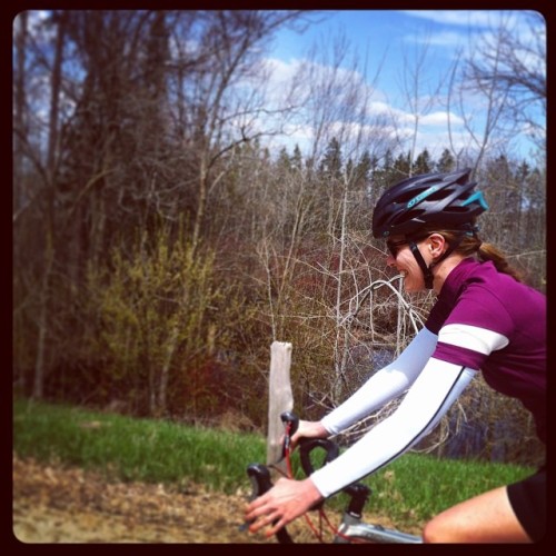cardonna: @laurabut was all smiles on her first ever road ride. Despite the strong headwinds she roa