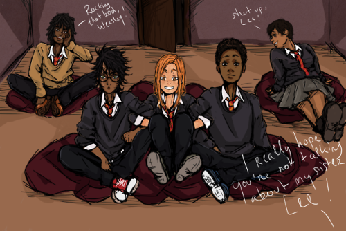 thingsfortwwings:saulaie:Harry Potter and the Bisexual Awakening - Part 2 AND 3 of 3 (Part One)The o