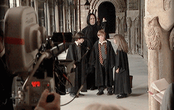 rupertgrnt:Harry Potter behind the scenes