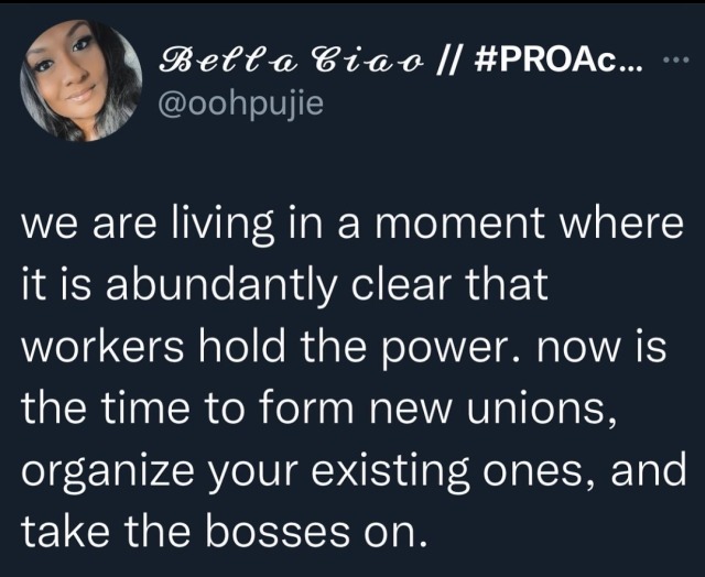 liberalsarecool:You have the power, they don’t. #UnionsWork#WorkerSolidarity #CapitalismIsFailing