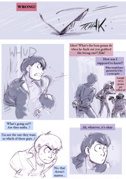 an-bouwer:  ask-karamatsunii-san:  modmad:  Part one of two (which I’m still working on ahahaasorry-) also sorry it’s so long, but you can hit J to skip it!   (((jyushimatsu………my child &lt;3 ;;_;;;  poor kara)))  Osomatsu… Why? @givemekomahina