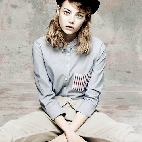 kisedbyfire:  Emma Stone for Vogue 