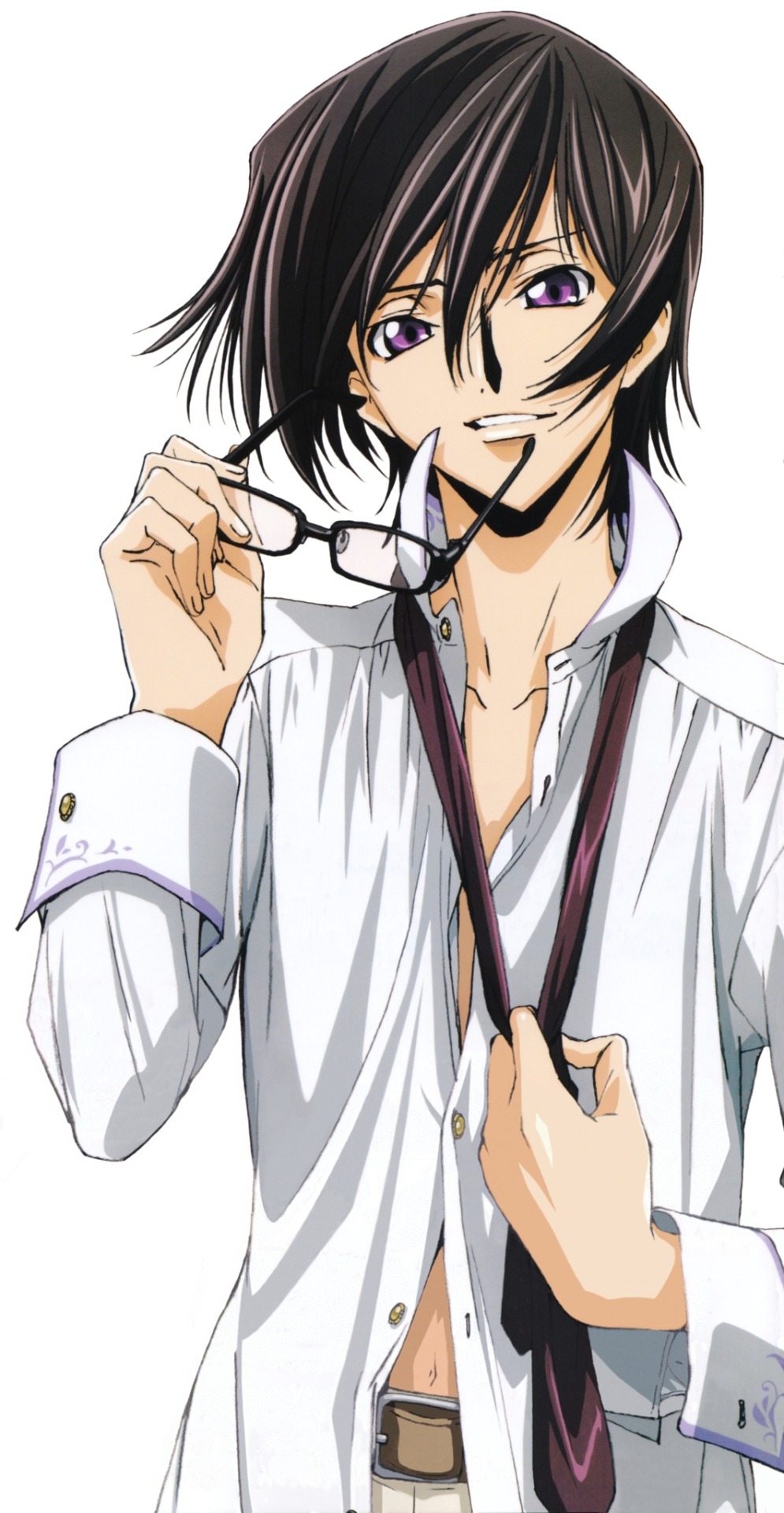 Lelouchs Lover💕 — Lelouch with glasses is something to behold 💜