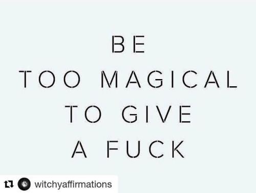 #Repost @witchyaffirmations (@get_repost)・・・#magic #sorrynotsorry #witch #witchesofinstagram #witchy