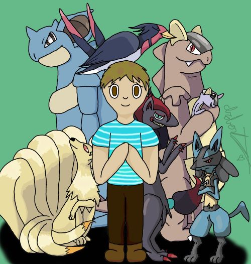 Look Who Got Done With Colouring The Other Two Pokemon Teams.