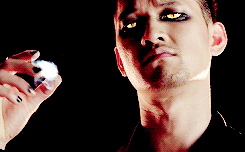 tmigif:  “Who’s Magnus?” “He’s a warlock.” “A sexy, sexy warlock.” 