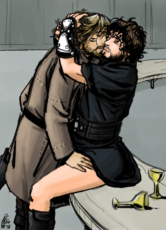 howishughdancyevenpossible:  deadpai:  for tristhad week &lt;3   the table is