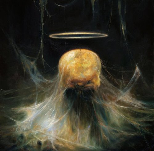 Sanctified Death (2018 / Oil on canvas) - Mariusz Lewandowski