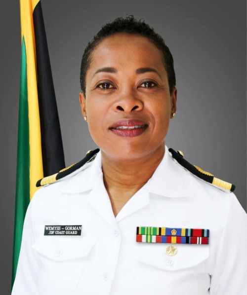 msbjpeart: Commodore (Cdre) Antonette Sandra-Lee Wemyss-Gorman is a pioneer service woman in the Jam