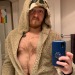 cubcrou:Snuggled into my sloth onesie after a nice hot shower 