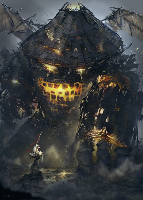 quarkmaster:    GIGANTESInspired by the imaginary giants of Don Quixote  jose parodi  