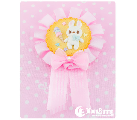 hevenmoonbunny:♥ “Sugary cookie” Rosette ♥ Links: Facebook, Online shop, Etsy, Instagram