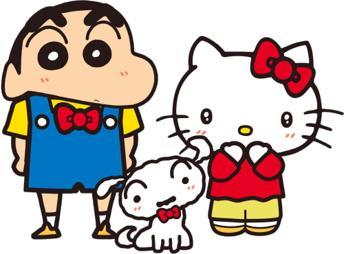 jetix:Hello Kitty x Crayon Shinchan