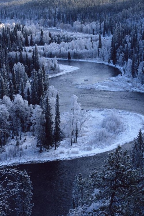 wonderous-world:  Oulanka National Park, Finland by Hannu Hautala
