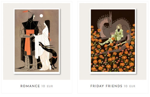 Hello!Rearranged my shop and finally put some prints in there! There’s also my old art bo