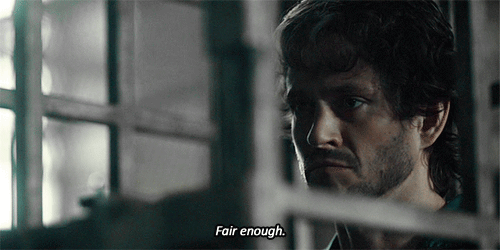 omnisexualhanniballecter: fannibals aren’t done ↠ fave quotes series // 2x05 MukōzukeI’m so mad Gide